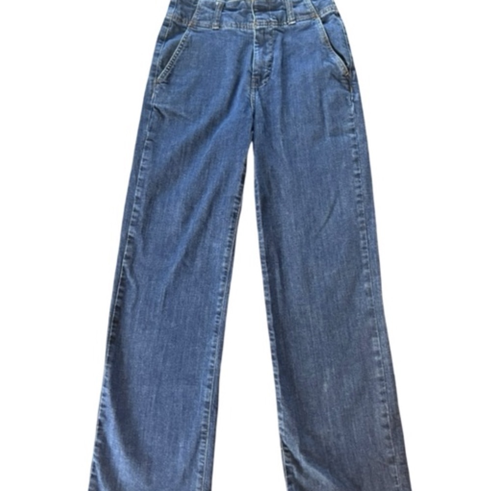 Wide Leg Blue Women’s Jeans